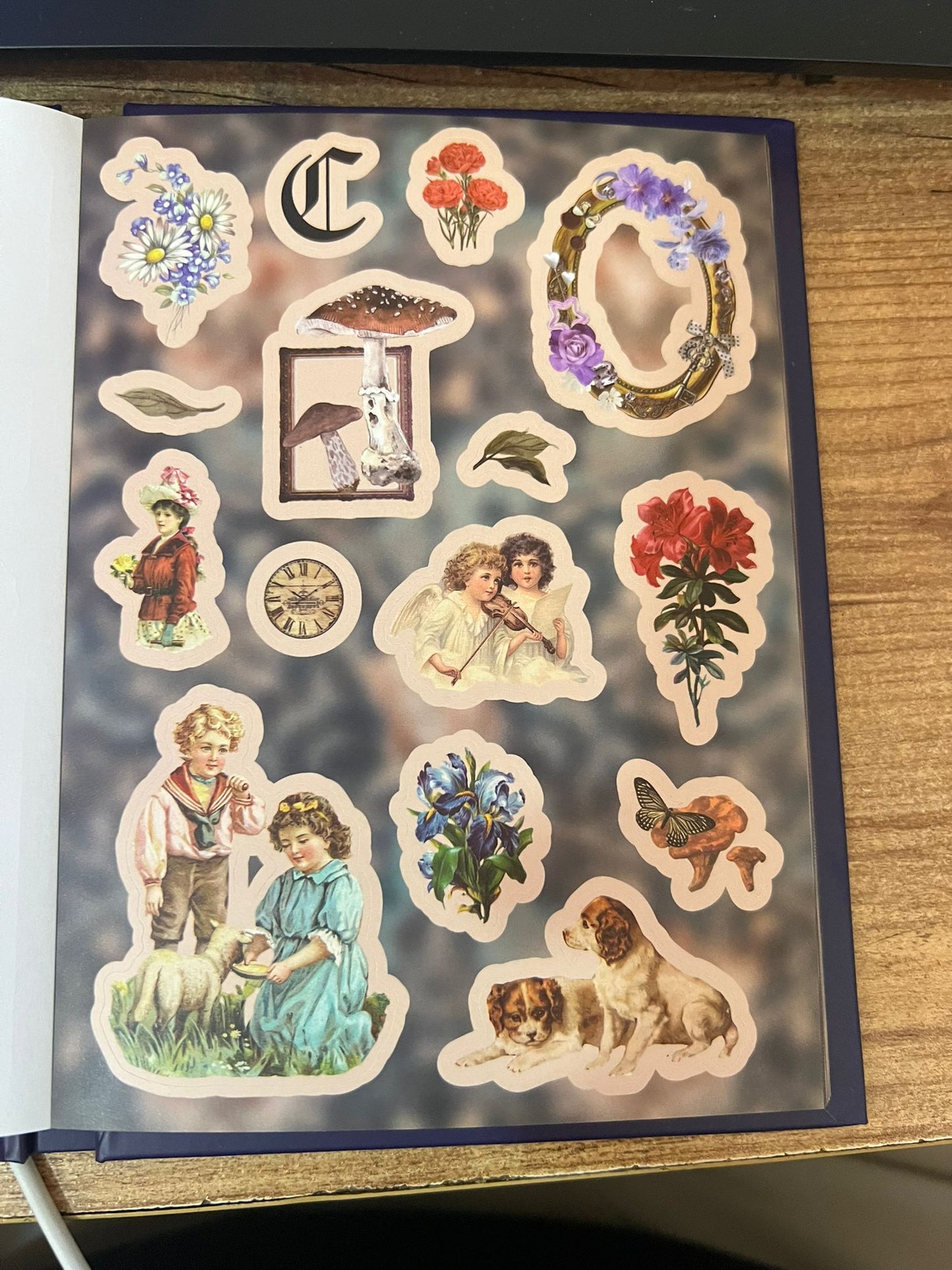 Hediye Ofisi 45 Sayfa Wintage Sticker Kitabı– Bullet Journal & Scrapbook için Renkli Bantlar