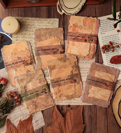 Vintage Tasarım Scrapbook Kağıdı 28li